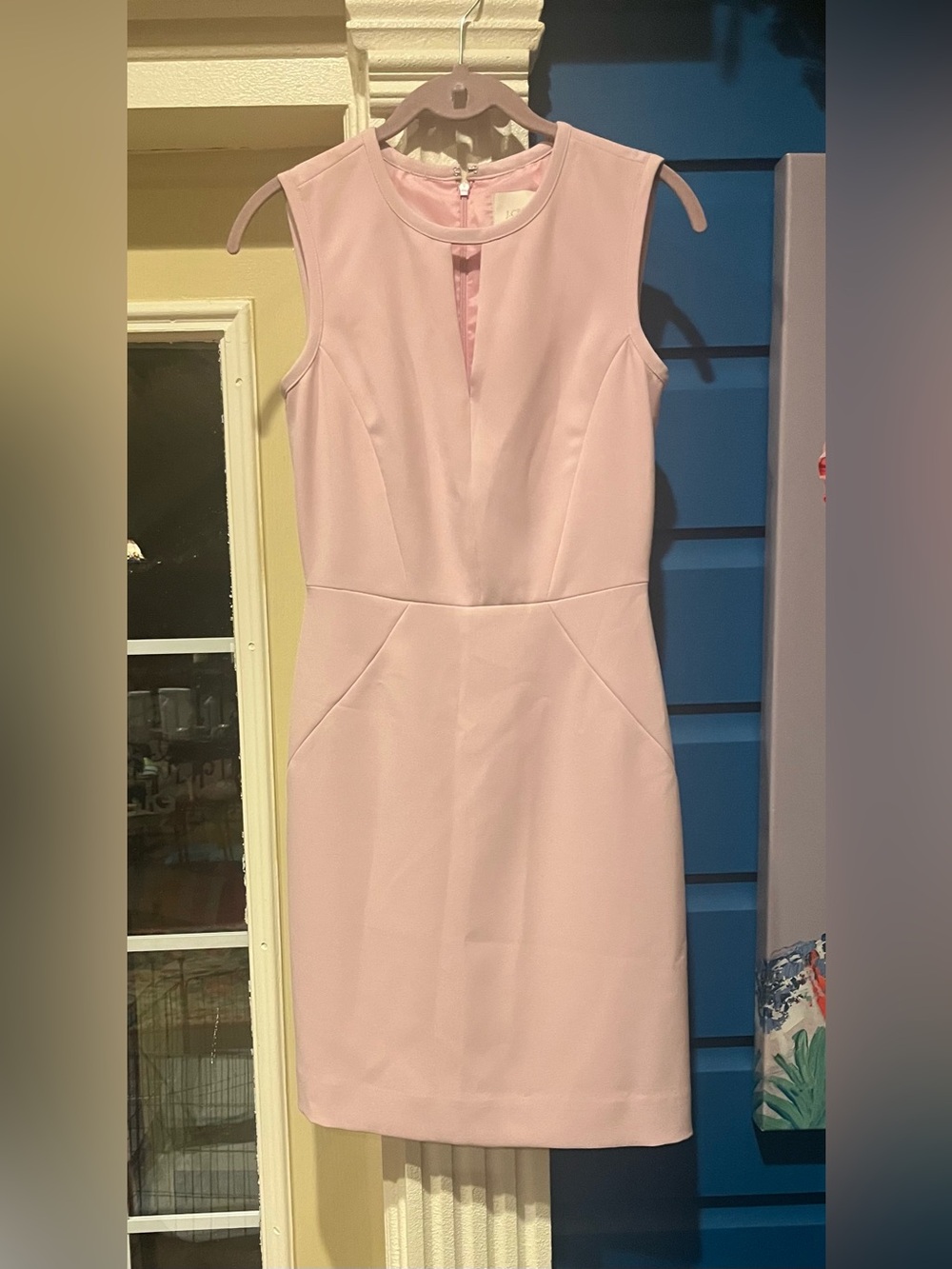 J Crew Petite Sheath Dress ‘Iced Orchid’ 00 Petite - Picture 8 of 15